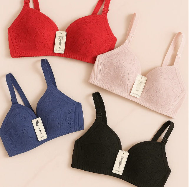 SUMMER SPECIAL COTTON BRA (PACK OF FOUR)