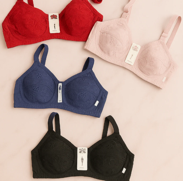 SUMMER SPECIAL COTTON BRA (PACK OF FOUR)